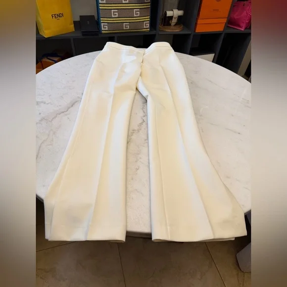 Zara Elegant Cream pants - Picture 4 of 10